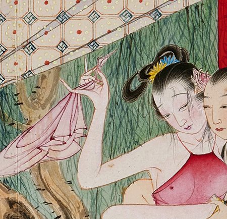 普陀-迫于无奈胡也佛画出《金瓶梅秘戏图》，却因此成名，其绘画价值不可估量